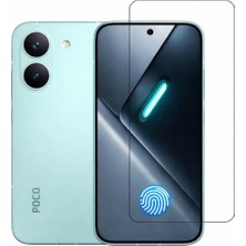 Nanospace Xiaomi Poco X8 Pro Uyumlu Temperli Tam Kapatan 3D Sert Cam Ekran Koruyucu (Parmak Izi Çlışıyor)