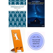 İthaki Yayınları Operadaki Hayalet - Gaston Leroux + Kuzey Işıklarının Şarkısı + Telefon Tutucu