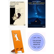 İthaki Yayınları Faust - Johann Wolfgang Von Goethe + Kuzey Işıklarının Şarkısı + Telefon Tutucu