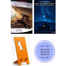 İthaki Yayınları Göç - Drizzt Efsanesi 3 - R. A. Salvatore + Kuzey Işıklarının Şarkısı + Telefon Tutucu