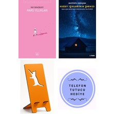 İthaki Yayınları Mars Yıllıkları - Ray Bradbury + Kuzey Işıklarının Şarkısı + Telefon Tutucu