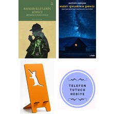 İthaki Yayınları Baskerville'lerin Köpeği - Sir Arthur Conan Doyle + Kuzey Işıklarının Şarkısı + Telefon Tutucu