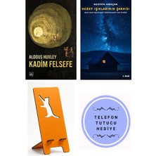 İthaki Yayınları Kadim Felsefe - Aldous Huxley + Kuzey Işıklarının Şarkısı + Telefon Tutucu