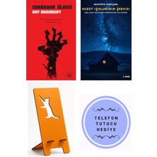 İthaki Yayınları Sonbahar Ülkesi - Ray Bradbury + Kuzey Işıklarının Şarkısı + Telefon Tutucu