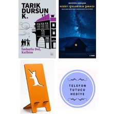 İthaki Yayınları Imbatla Dol Kalbim - Tarık Dursun K. + Kuzey Işıklarının Şarkısı + Telefon Tutucu