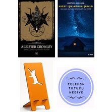 İthaki Yayınları Yasa Kitabı ve Yalanlar Kitabı - Aleister Crowley + Kuzey Işıklarının Şarkısı + Telefon Tutucu