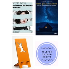 İthaki Yayınları Bilinmeyen Bir Kadının Mektubu - Stefan Zweig + Kuzey Işıklarının Şarkısı + Telefon Tutucu
