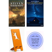 İthaki Yayınları Ay Bahçeleri - Malazan Yitikler Kitabı 1 - Steven Erikson + Kuzey Işıklarının Şarkısı + Telefon Tutucu