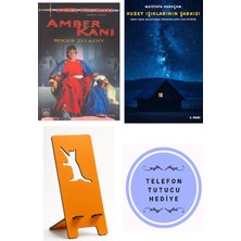 İthaki Yayınları Amber Kanı - Amber Yıllıkları 7 - Roger Zelazny + Kuzey Işıklarının Şarkısı + Telefon Tutucu