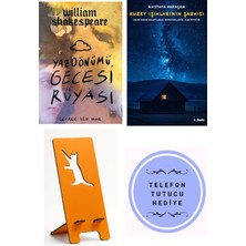 İthaki Yayınları Yazdönümü Gecesi Rüyası - William Shakespeare + Kuzey Işıklarının Şarkısı + Telefon Tutucu