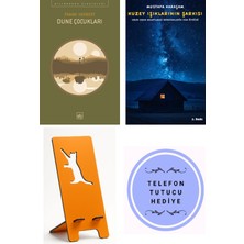 İthaki Yayınları Dune Çocukları - Frank Herbert + Kuzey Işıklarının Şarkısı + Telefon Tutucu