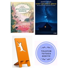 İthaki Yayınları Büyük Wootton Demircisi - J. R. R. Tolkien + Kuzey Işıklarının Şarkısı + Telefon Tutucu
