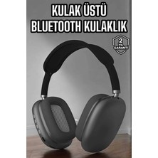 Armüz P9 Plus Hi-Fi Ses Kalitesi Ayarlanabilir Mikrofonlu Bluetooth Kulaklık Siyah