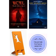 İthaki Yayınları Ecel - Funda Özlem Şeran + Kuzey Işıklarının Şarkısı + Telefon Tutucu