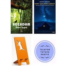 İthaki Yayınları Bozadam - Ömer Izgeç + Kuzey Işıklarının Şarkısı + Telefon Tutucu