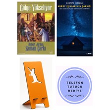 İthaki Yayınları Zaman Çarkı Serisi 4.kitap-Gölge Yükseliyor-2.cilt - Robert Jordan + Kuzey Işıklarının Şarkısı + Telefon Tutucu