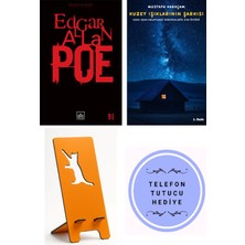 İthaki Yayınları Bütün Hikayeleri - Tek Cilt - Edgar Allan Poe + Kuzey Işıklarının Şarkısı + Telefon Tutucu
