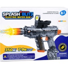Gepettoys Şarjlı Ateş Işık Efektli Su Atan Uzi