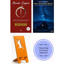 İthaki Yayınları Nigahdar - Başak Sayan + Kuzey Işıklarının Şarkısı + Telefon Tutucu