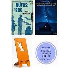 İthaki Yayınları Nüfus: 1280 - Jim Thompson + Kuzey Işıklarının Şarkısı + Telefon Tutucu