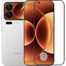 Nanospace Xiaomi 17 Pro Max Uyumlu Temperli Tam Kapatan 3D Sert Cam Ekran Koruyucu (Parmak Izi Çlışıyor)