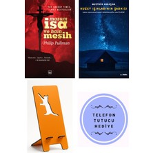 İthaki Yayınları Masum Isa ve Hain Mesih - Philip Pullman + Kuzey Işıklarının Şarkısı + Telefon Tutucu