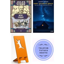 İthaki Yayınları Michel Strogoff - Jules Verne + Kuzey Işıklarının Şarkısı + Telefon Tutucu