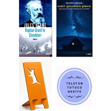 İthaki Yayınları Kaptan Grant'in Çocukları - 2 - Jules Verne + Kuzey Işıklarının Şarkısı + Telefon Tutucu