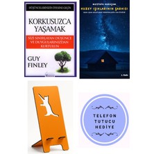 Koridor Yayıncılık Korkusuzca Yaşamak - Guy Finley + Kuzey Işıklarının Şarkısı + Telefon Tutucu