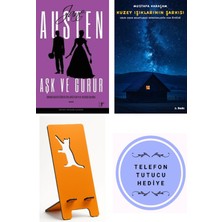 Koridor Yayıncılık Aşk ve Gurur - Jane Austen + Kuzey Işıklarının Şarkısı + Telefon Tutucu