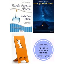 Koridor Yayıncılık Tavuk Suyuna Çorba - Asla Pes Etme - Jack Canfield + Kuzey Işıklarının Şarkısı + Telefon Tutucu