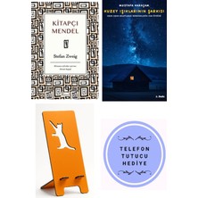 Koridor Yayıncılık Kitapçı Mendel-Bez Ciltli - Stefan Zweig + Kuzey Işıklarının Şarkısı + Telefon Tutucu