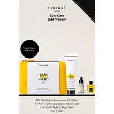 Codage Sun Care Edit Yellow - Çantalı Güneş Bakım Seti