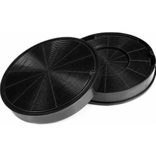 Carbix Carbıx EFF62 6532971 DKF14-1 Uyumlu Aeg, Bosch, Electrolux, Faber, Whirlpool, Franke 2’li Aktif Karbon Davlumbaz Filtresi