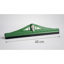 Primeaks Plastik Aqua 40 cm Profesyonel Çift Lastikli Yersil (Sapsız)