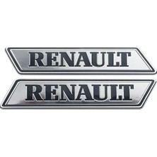 İkimiz İki Çamurluk Yazısı Yapışma Renault