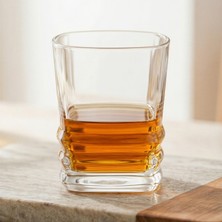 Lav Elegan Cam Likör Bardağı 6'lı 80 ml (Şerbet Bardağı , Mini Tatlı Servis )