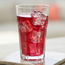 Lav Aras Cam Meşrubat Bardağı 6'lı 300 ml (Su/Soğuk Kahve Bardağı)