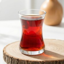 Lav Zen Cam Çay Bardağı 6 Kişilik 155 ml