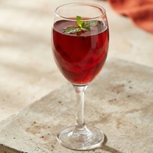 Lav Empire Cam Goblet 3'lü 590 ml Ayaklı (Şarap Kadehi, Kokteyl Bardağı)
