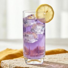 Lav Tuana Cam Meşrubat Bardağı 6'lı 330 ml (Büyük Su/Kokteyl/Limonata Bardağı )
