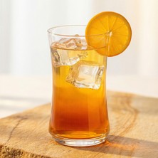 Lav Lune Cam Meşrubat Bardağı 6'lı 365 ml (Büyük Su/Kokteyl Bardağı )