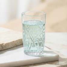 Lav Keops Cam Kahve Yanı Su Bardağı 6 Kişilik 110 ml (Likör/Şerbet Bardağı)