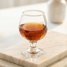 Lav Misket Cam Konyak Bardağı 6'lı 390 ml (Brendi Bardağı )