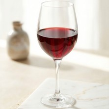 Lav Fame Cam Kırmızı Şarap Kadehi 6'lı 395 ml Ayaklı (Meşrubat Bardağı)