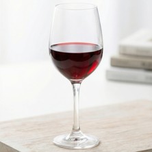 Lav Fame Cam Kırmızı Şarap Kadehi 6'lı 300 ml Ayaklı (Meşrubat Bardağı)