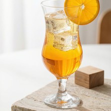 Lav Fiesta Cam Kokteyl Bardağı 3'lü 390 ml (Meşrubat/Smoothie /Milkshake/Soğuk Kahve Bardağı )