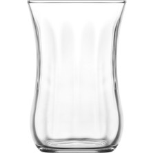 Lav Dem Cam Çay Bardağı 6 Kişilik 90 ml