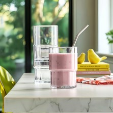 Lav Calista Cam Meşrubat Bardağı 6'lı 510 ml (Bulaşık Makinesinde Yıkanabilr.)