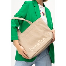 Benetton Kadın Kol Çantası BNT1163 Kum
